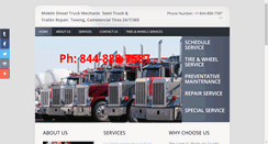 Desktop Screenshot of mobiledieseltruckrepair.com